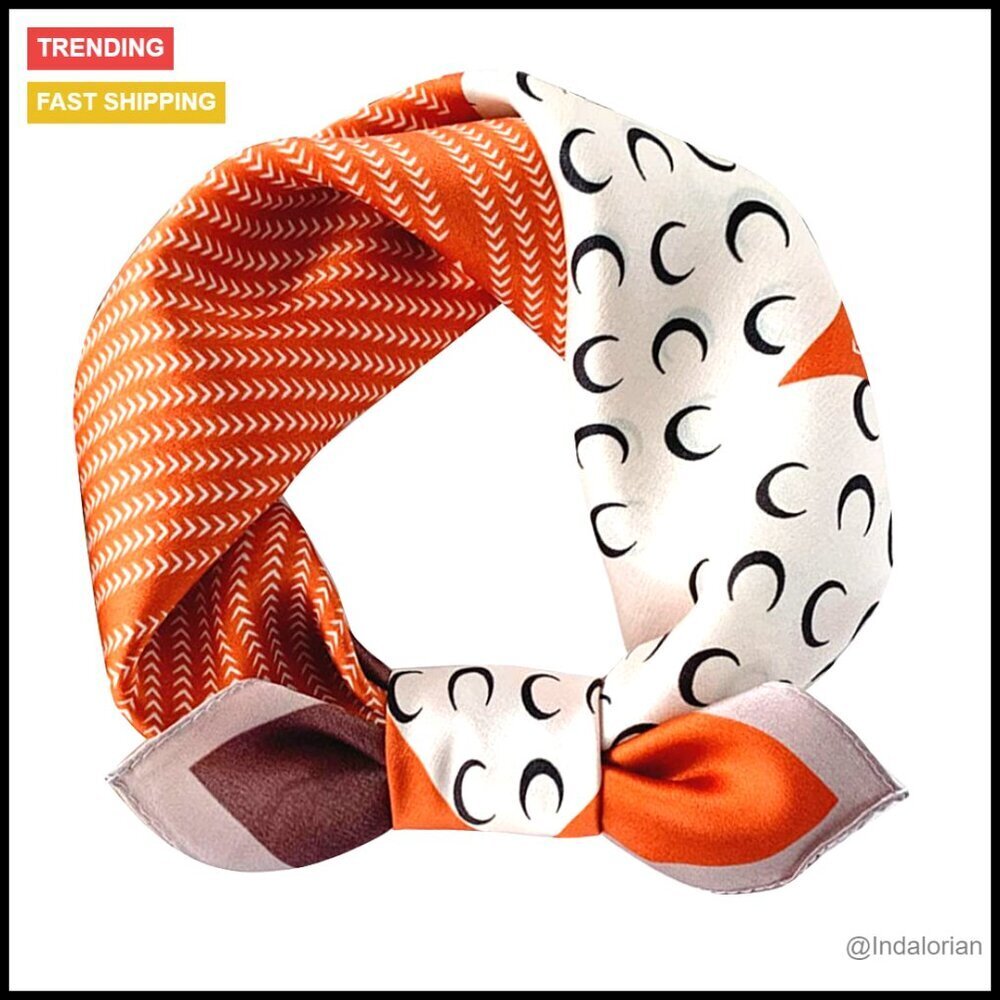 Mulberry Silk Square Scarf Elegant Lightweight Versatile Headscarf Neckerchief